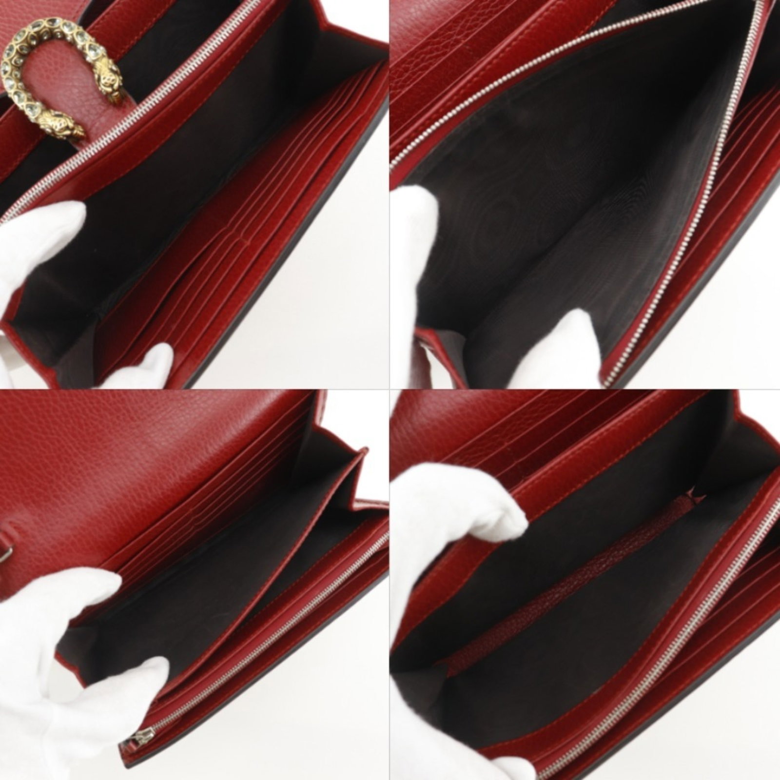 Shoulder Bag Leather Gucci - 6