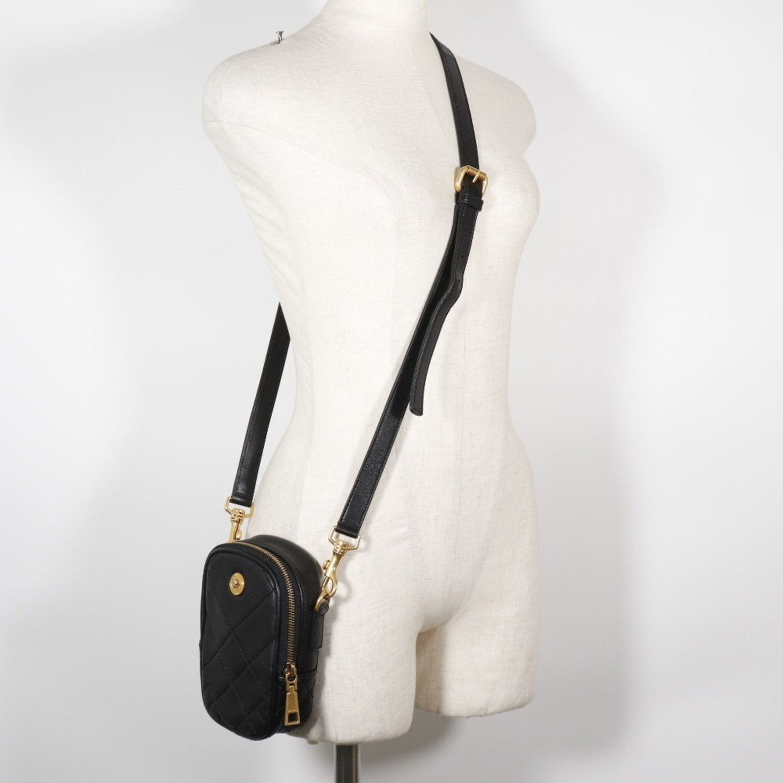 Shoulder Bag Versace Leather Pouch - 9