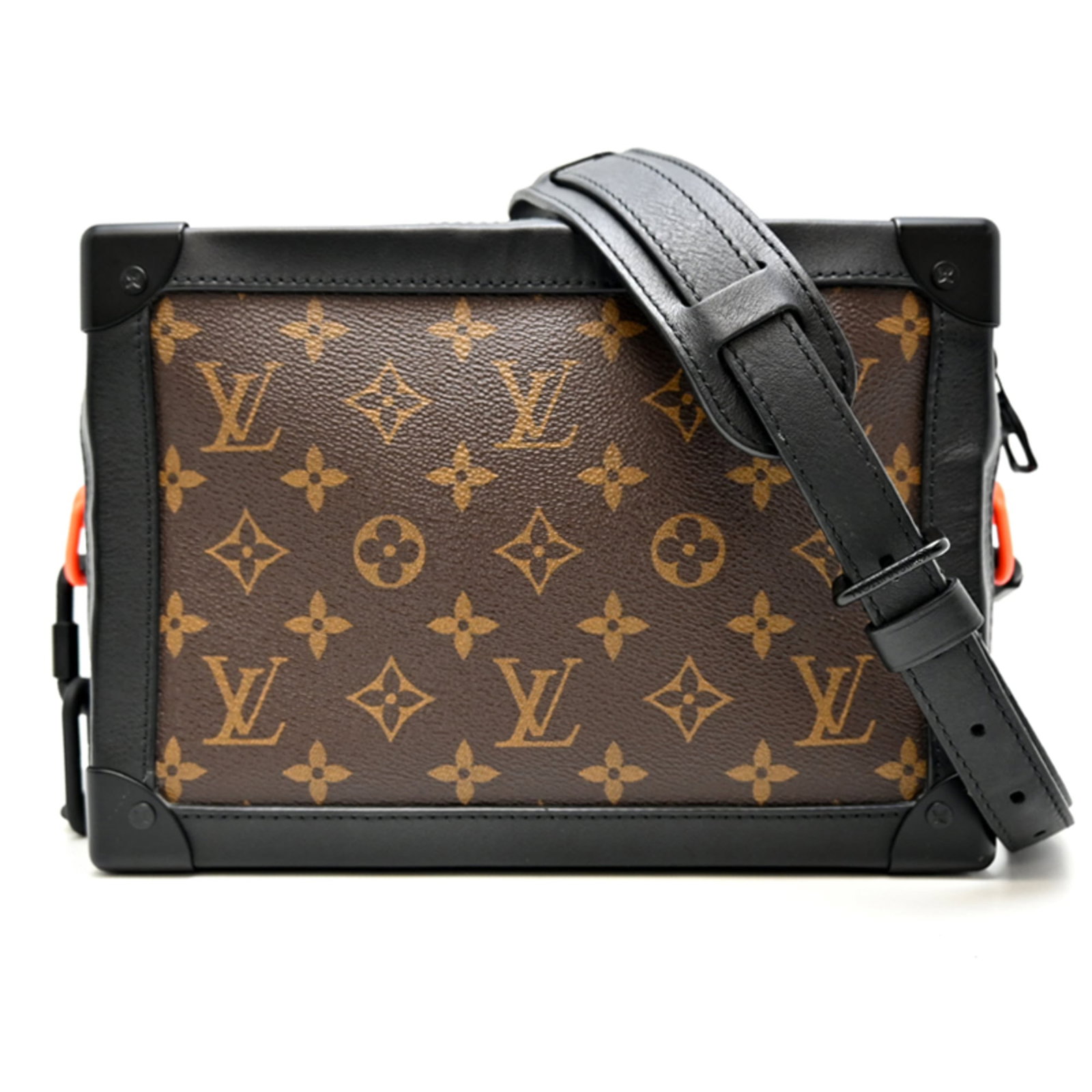 Shoulder Bag Monogram By Louis Vuitton: Shoulder Bag Monogram By Louis Vuitton The iconic Monogram pattern by Louis Vuitton adds a touch of sophistication to this black shoulder bag, featuring a classic design with subtle scratches and