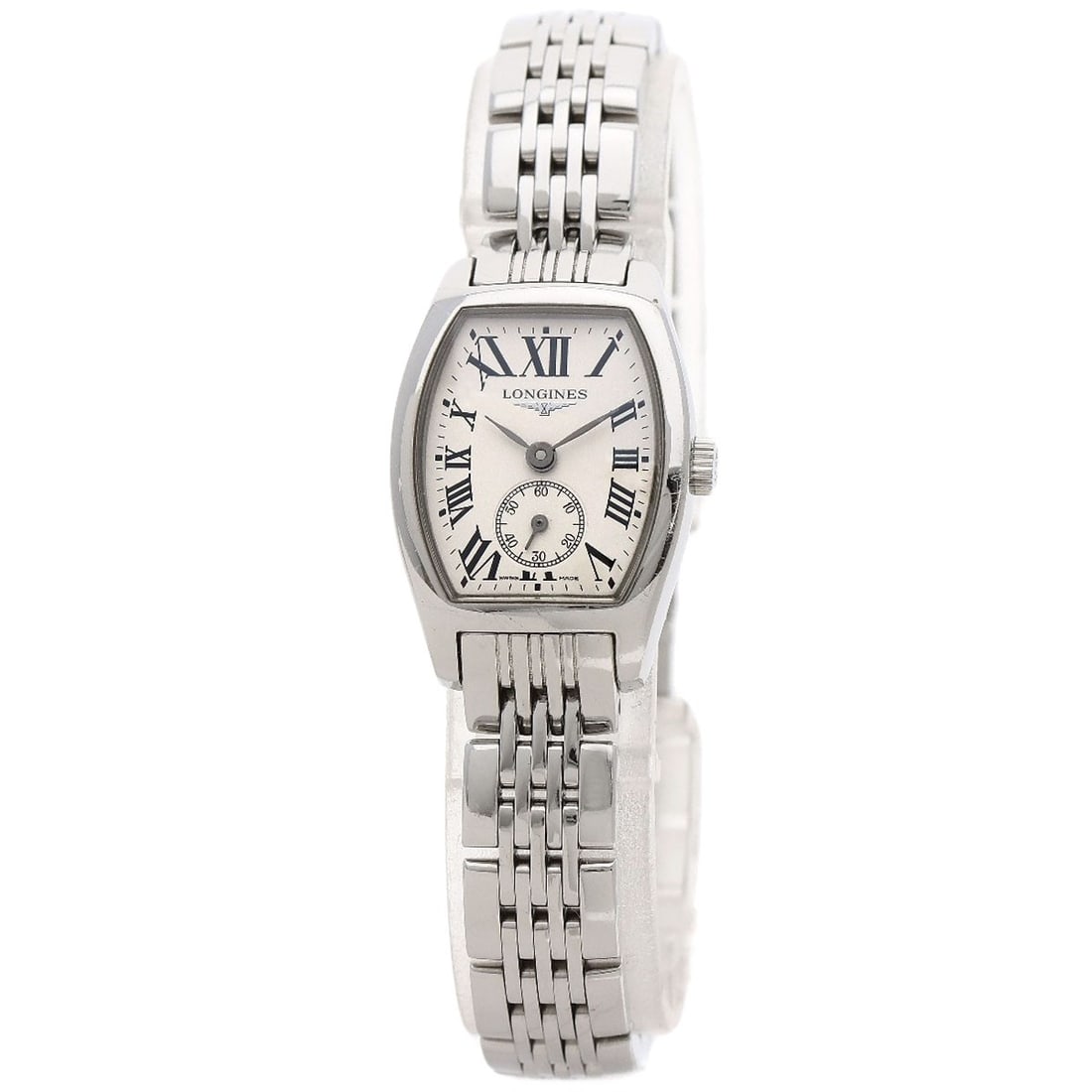 Longines Evidenza Small Seconds Watches L2.175.4 Stainless Steel/ Stainless: Longines Evidenza Small Seconds Watches L2.175.4 Stainless Steel/ Stainless Stainless steel case with a silver finish, the Longines Evidenza Small Seconds Watch features an analog display and quartz