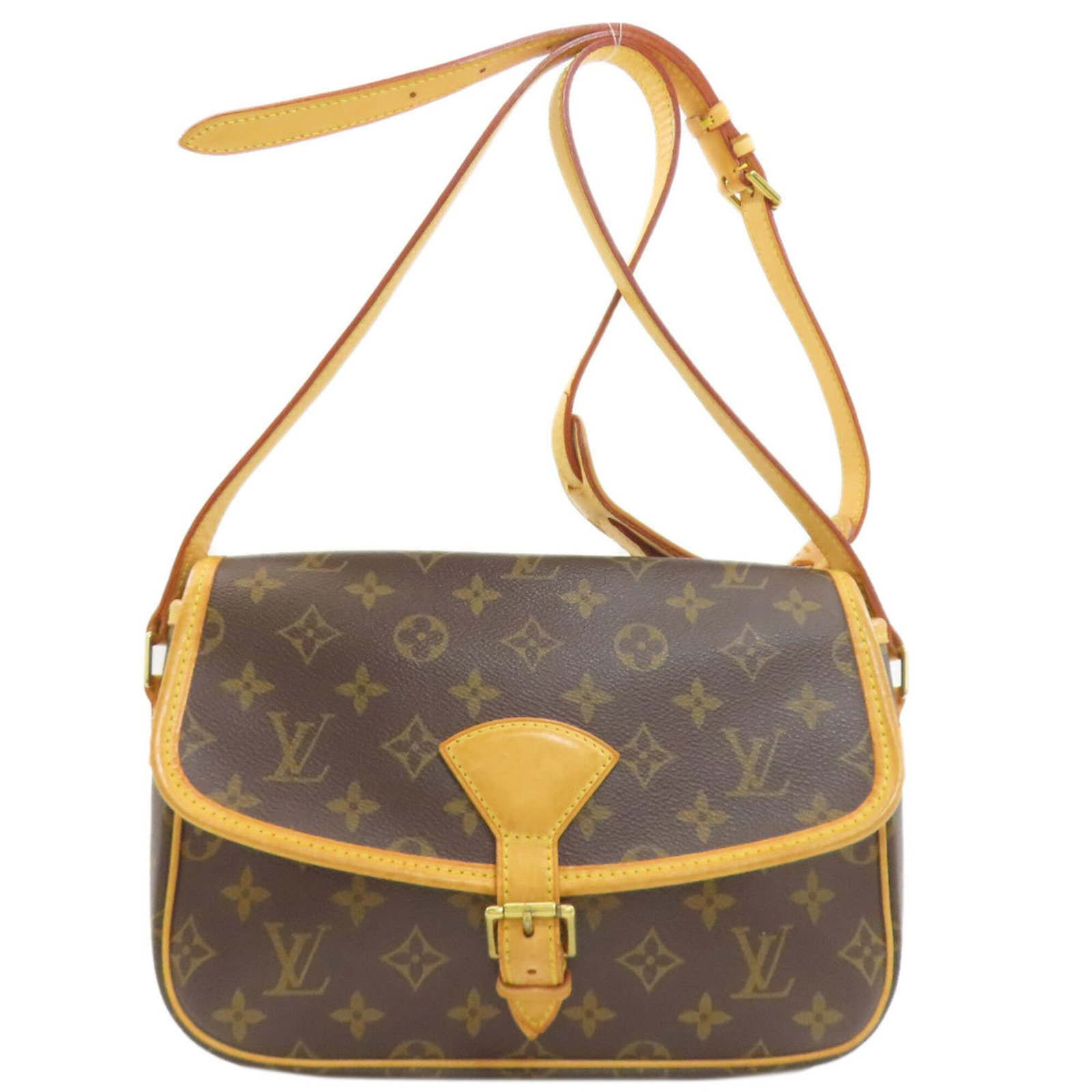 Shoulder Bag Monogram Louis Vuitton: Shoulder Bag Monogram Louis Vuitton Brown Monogram Canvas Louis Vuitton Shoulder Bag. This classic shoulder bag features the iconic monogram pattern in brown canvas, showcasing the timeless design of 