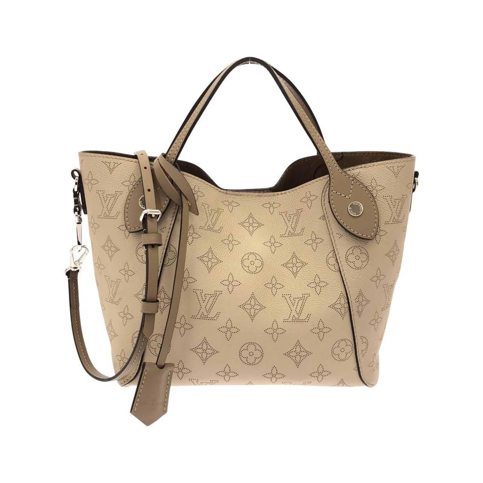 Handbag Leather Louis Vuitton: Handbag Leather Louis Vuitton This Louis Vuitton handbag features high-quality leather construction and a classic design. With its 20cm x 35cm x 13.5cm dimensions, it's the perfect size for everyday