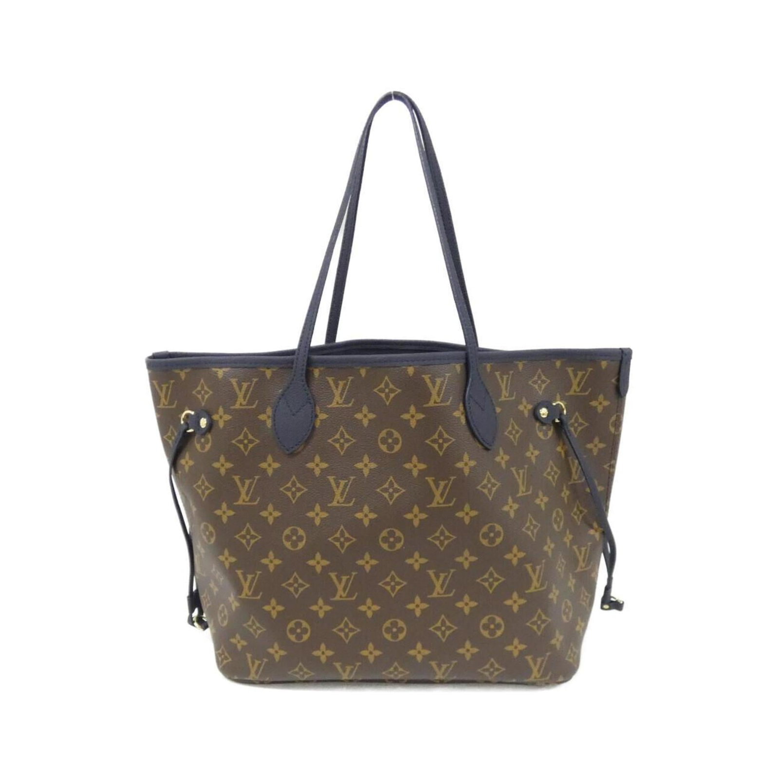 Canvas coated pouch handbag Louis Vuitton: Canvas coated pouch handbag Louis Vuitton Marron coated canvas Louis Vuitton pouch handbag, measuring 28cm x 40cm x 17cm, features a classic design with a few traces of usage and some scratches/dirt