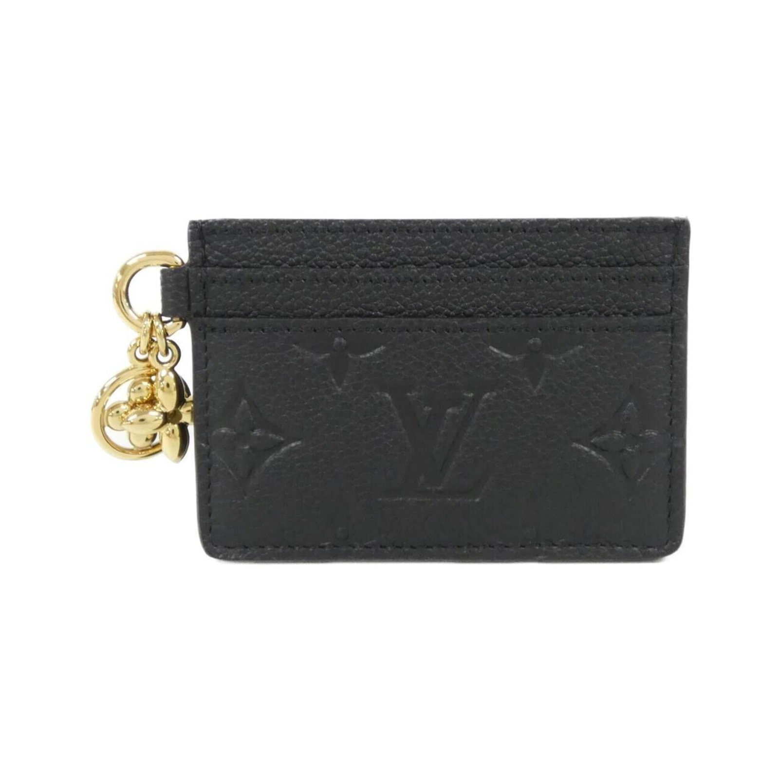 Monogram Empreinte Louis Vuitton Business Card Case: Monogram Empreinte Louis Vuitton Business Card Case Monogram Empreinte Louis Vuitton Business Card Case in Black features the iconic brand's signature monogram pattern, adding a touch of luxury to you