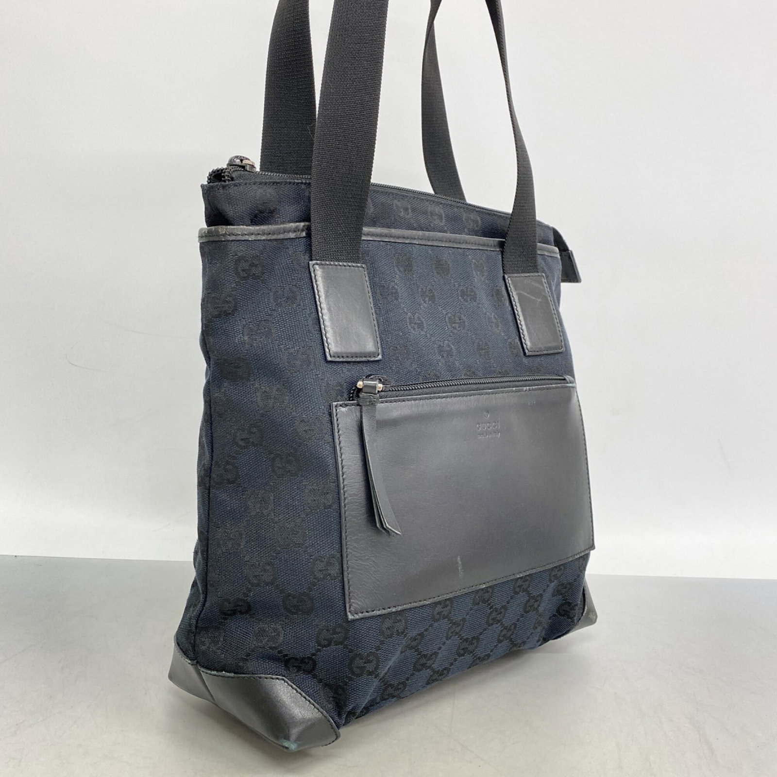 Canvas Gucci Tote - 2