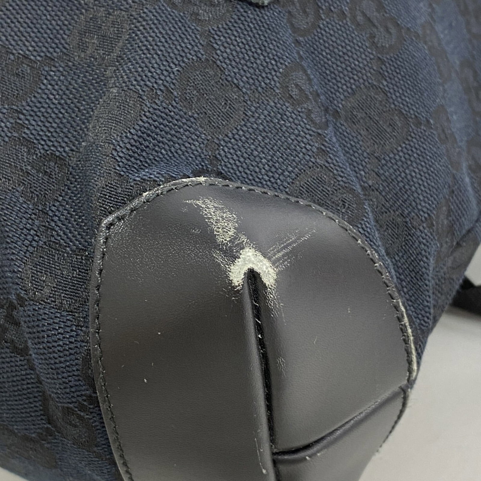 Canvas Gucci Tote - 6