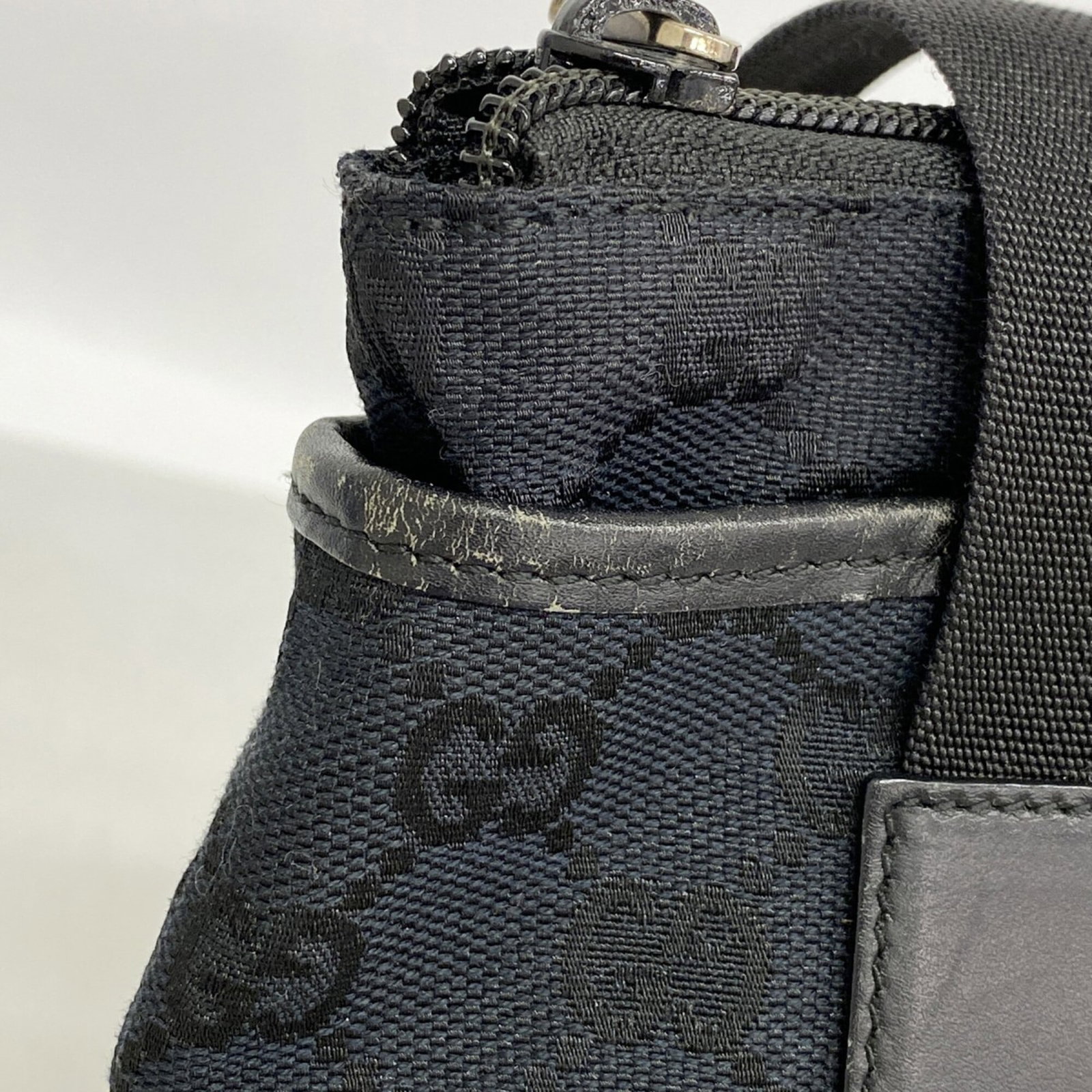Canvas Gucci Tote - 7