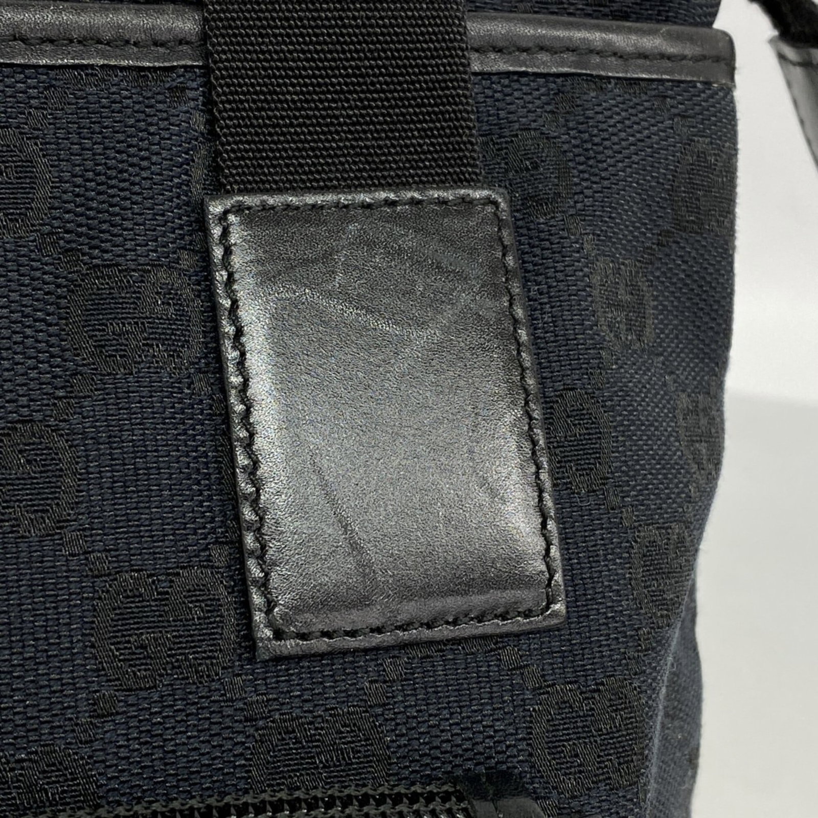 Canvas Gucci Tote - 8
