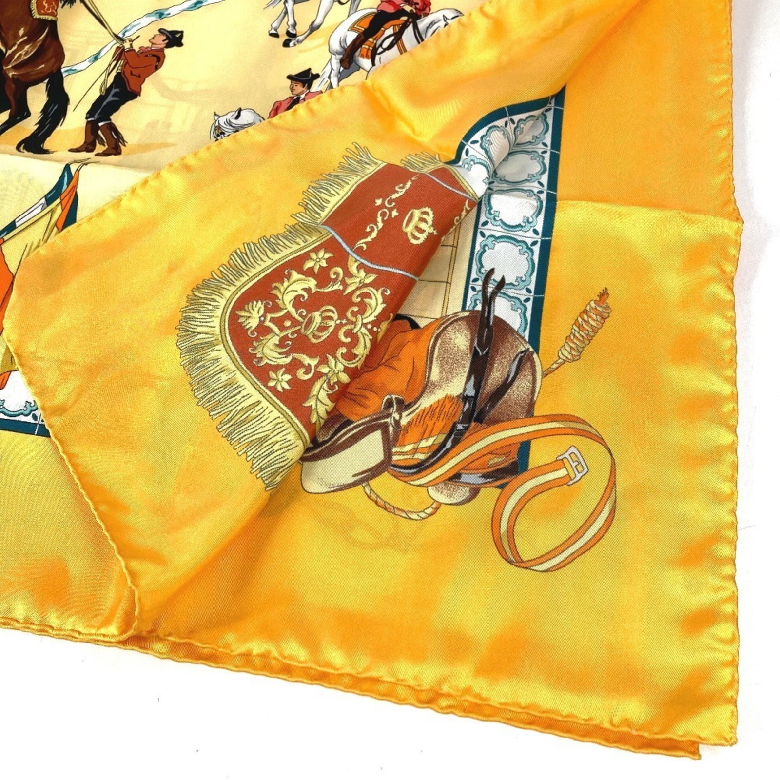 Silk scarf from Hermes - 13