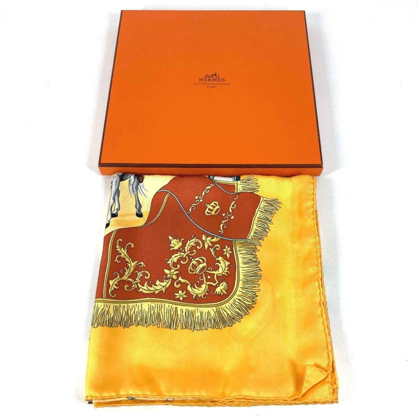 Silk scarf from Hermes - 14