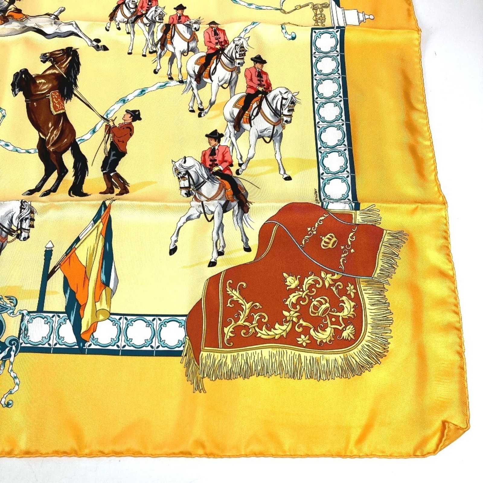 Silk scarf from Hermes - 6