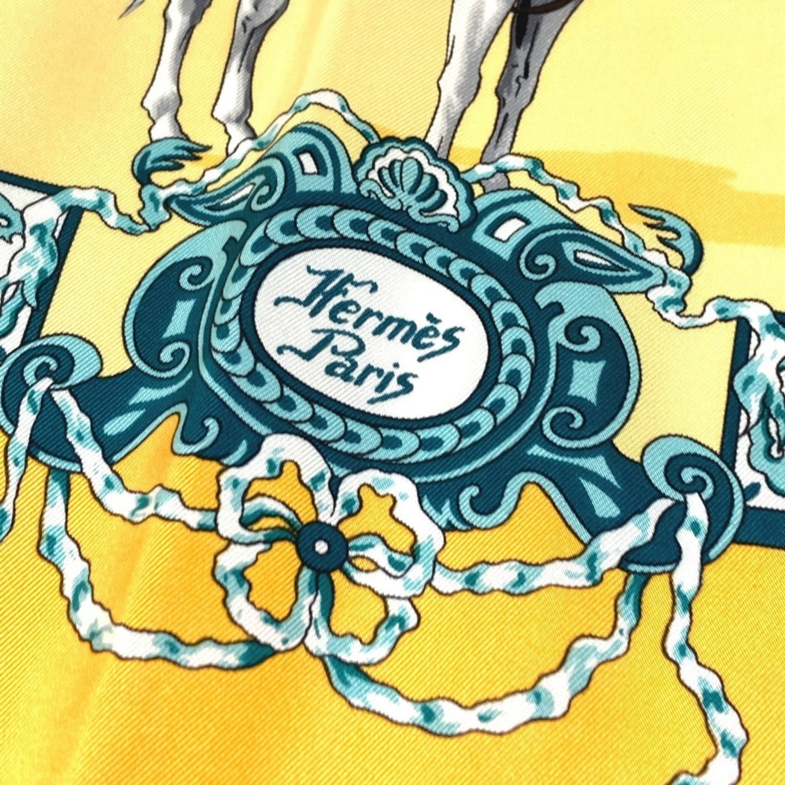 Silk scarf from Hermes - 7