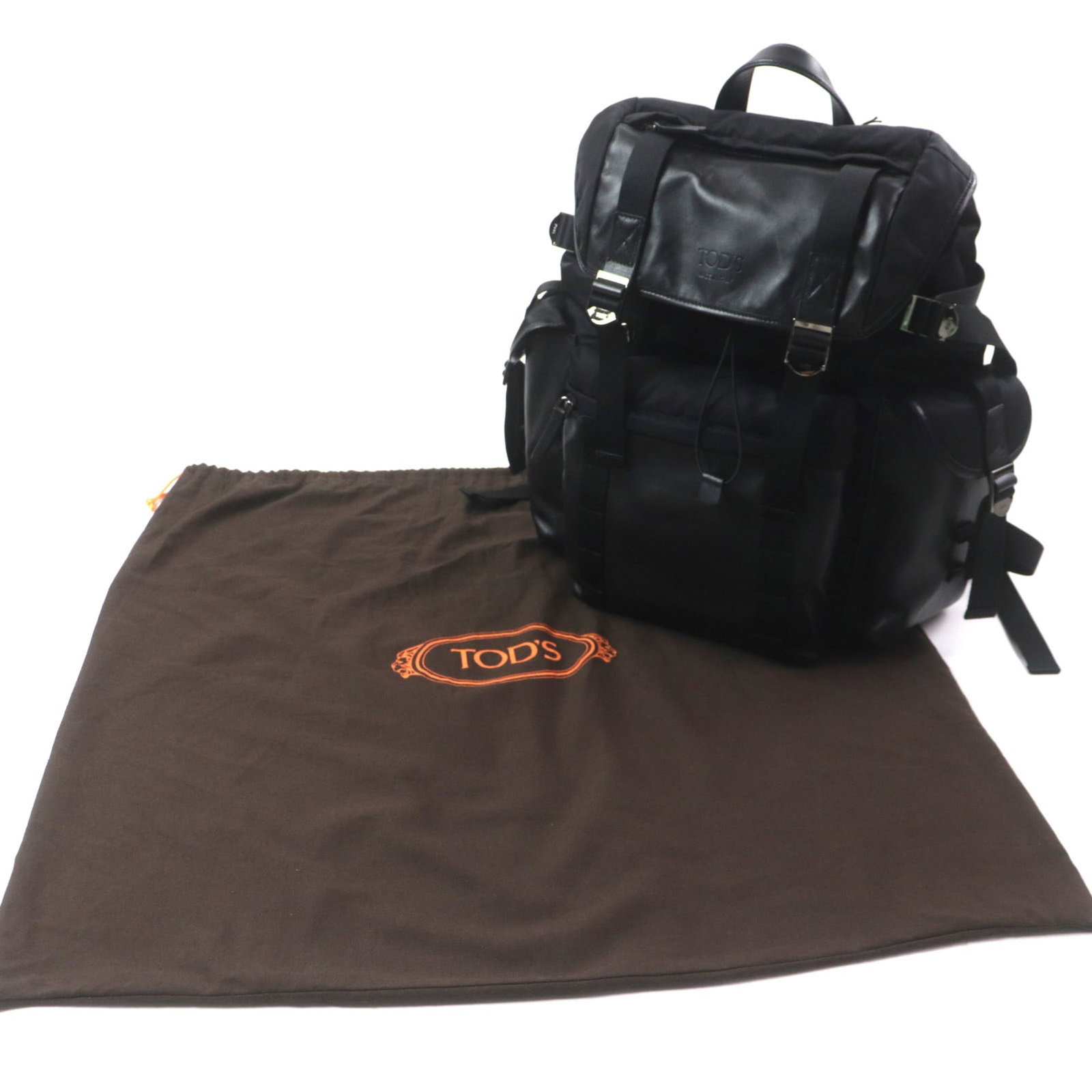 Leather Fabric Tod's Backpack - 2