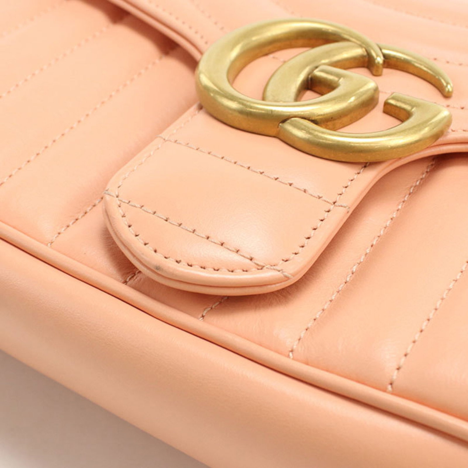 Shoulder Bag Leather Gucci - 5