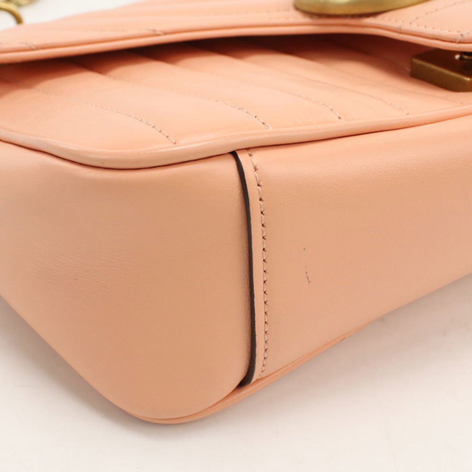 Shoulder Bag Leather Gucci - 6