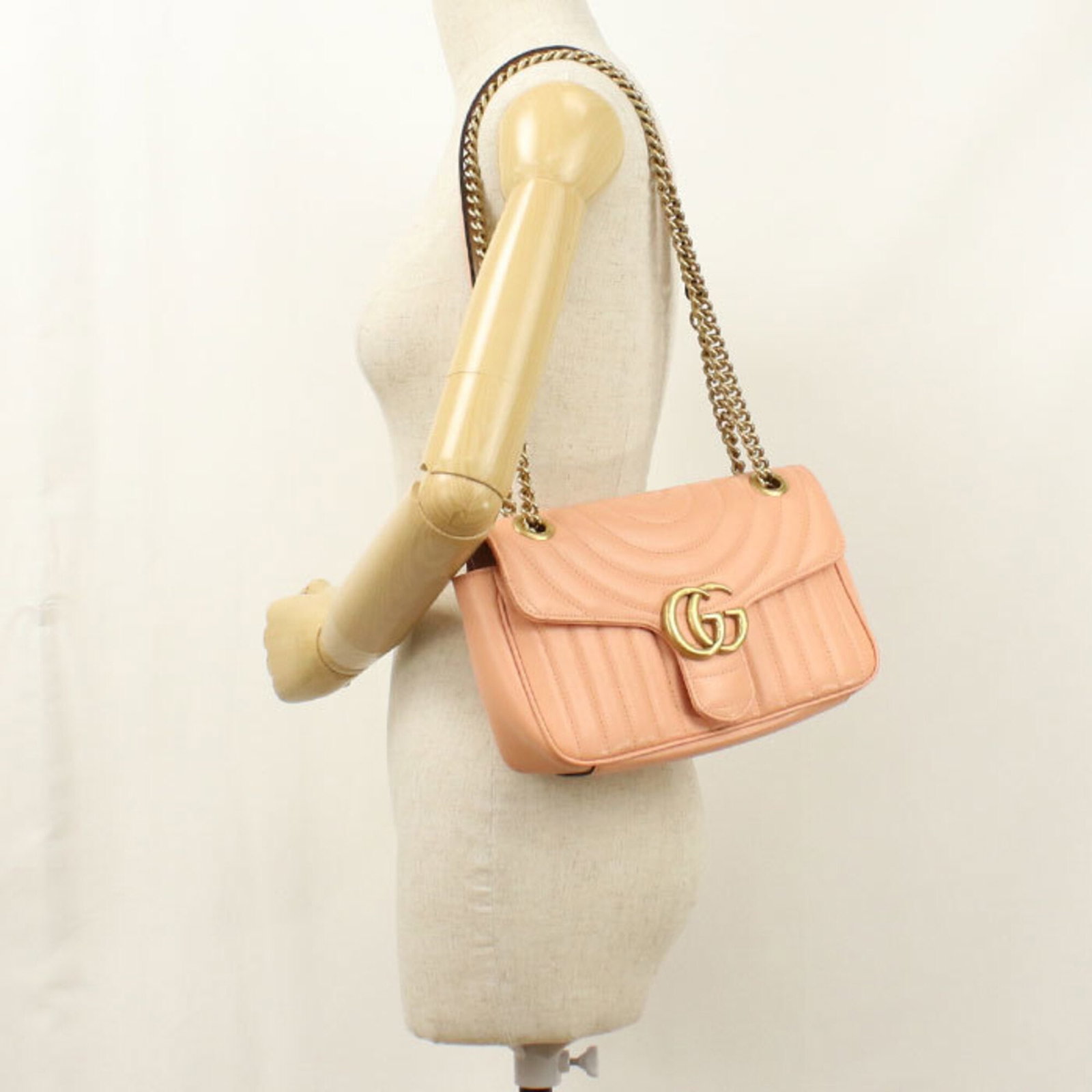 Shoulder Bag Leather Gucci - 8