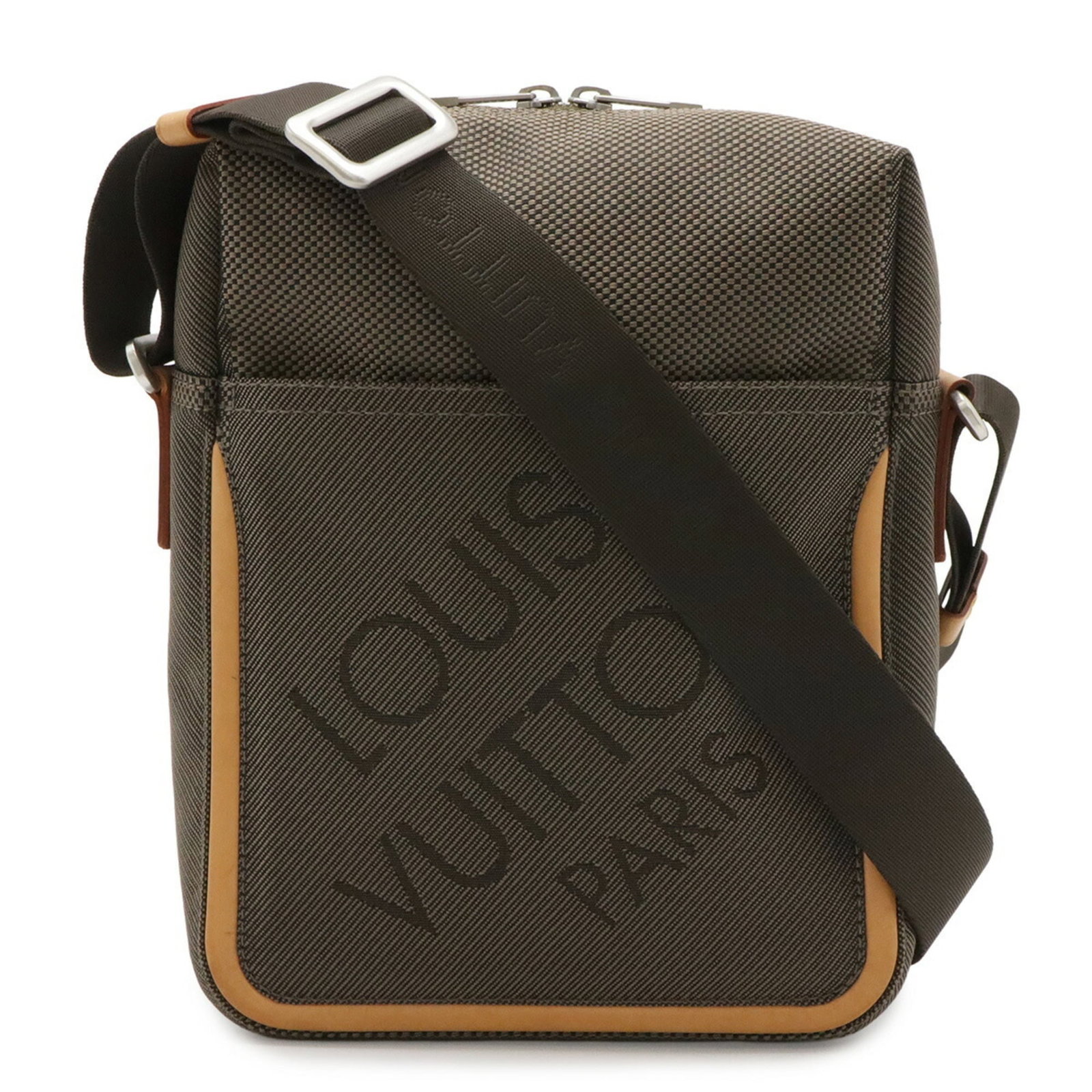 Shoulder Bag Damier Canvas by Louis Vuitton: Shoulder Bag Damier Canvas by Louis Vuitton Damier Canvas by Louis Vuitton, a classic shoulder bag with a timeless design. Made from high-quality Damier Geant canvas, this iconic bag features the
