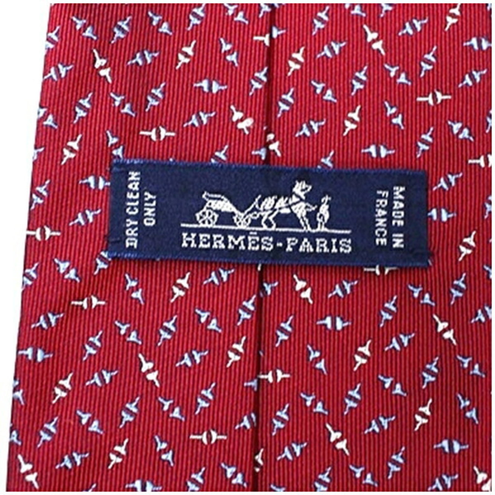 Silk cravat from Hermes - 5