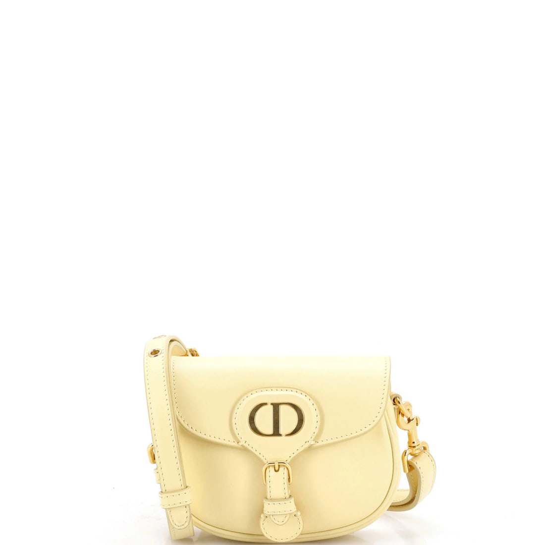 Micro leather bag Bobby Dior Christian: Micro leather bag Bobby Dior Christian Yellow Micro Leather Bag by Christian Dior's Bobby Flap Style. This micro leather bag features a bright yellow exterior made from high-quality leather, with