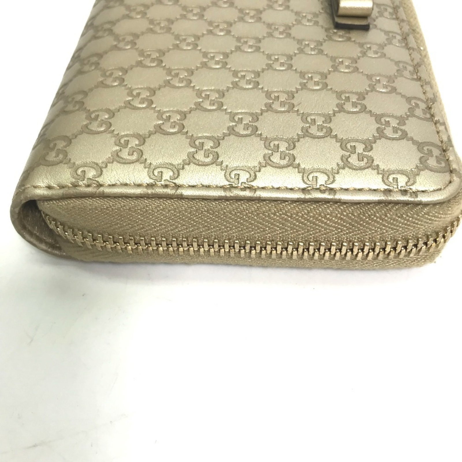 Long Wallet Leather Bi Fold Gucci - 4