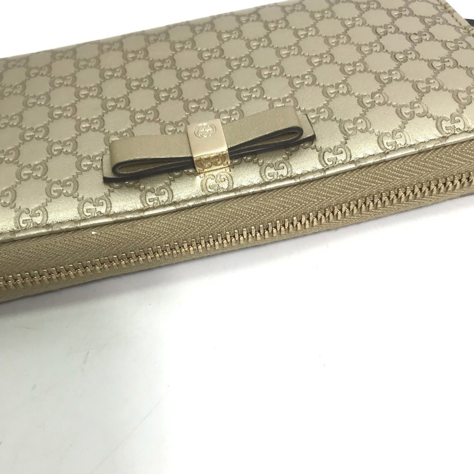 Long Wallet Leather Bi Fold Gucci - 5