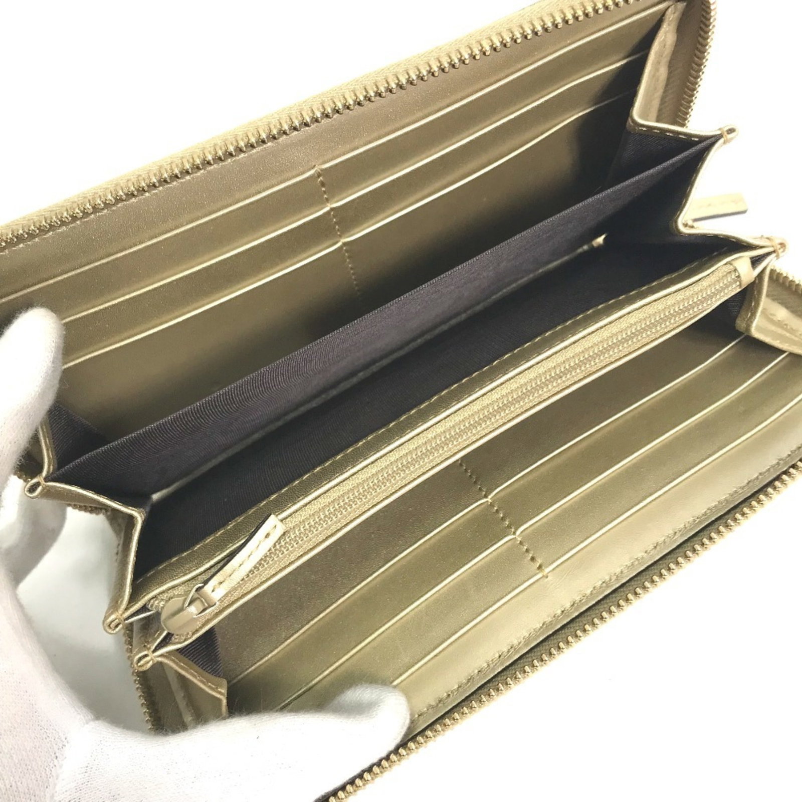 Long Wallet Leather Bi Fold Gucci - 9