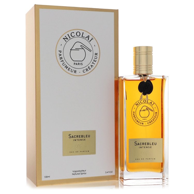 Sacrebleu Intense Perfume By Nicolai Eau De Parfum Spray: Sacrebleu Intense Perfume By Nicolai Eau De Parfum Spray Nicolai Eau De Parfum Spray, Sacrebleu Intense, is an eau de parfum spray in a 3.4 oz size, weighing approximately 500 grams. This fragrance fo