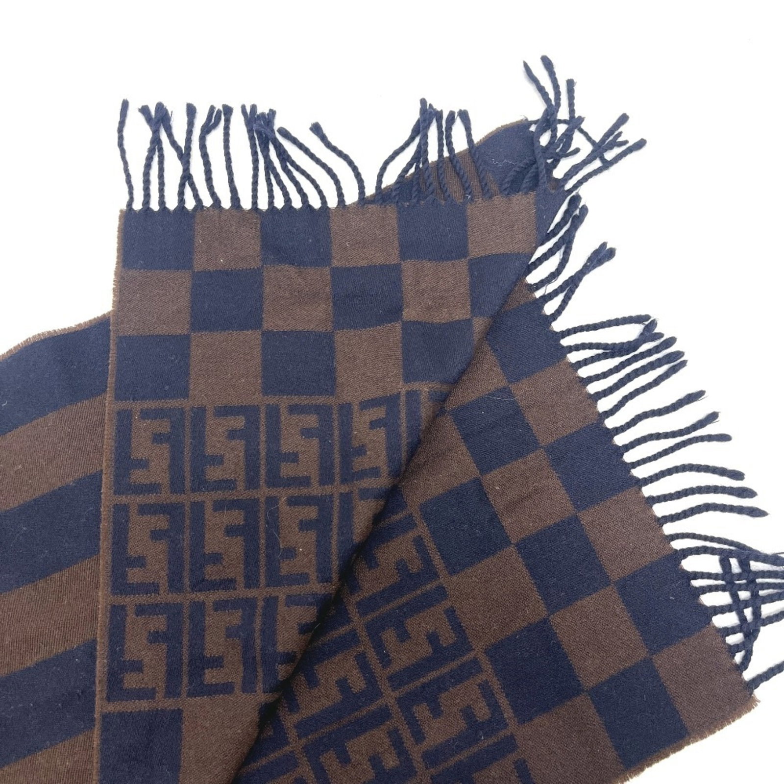 Fendi stole wool - 3