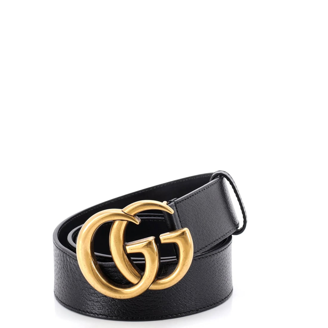 Gucci wide leather belt Marmont GG (1 of 4)
