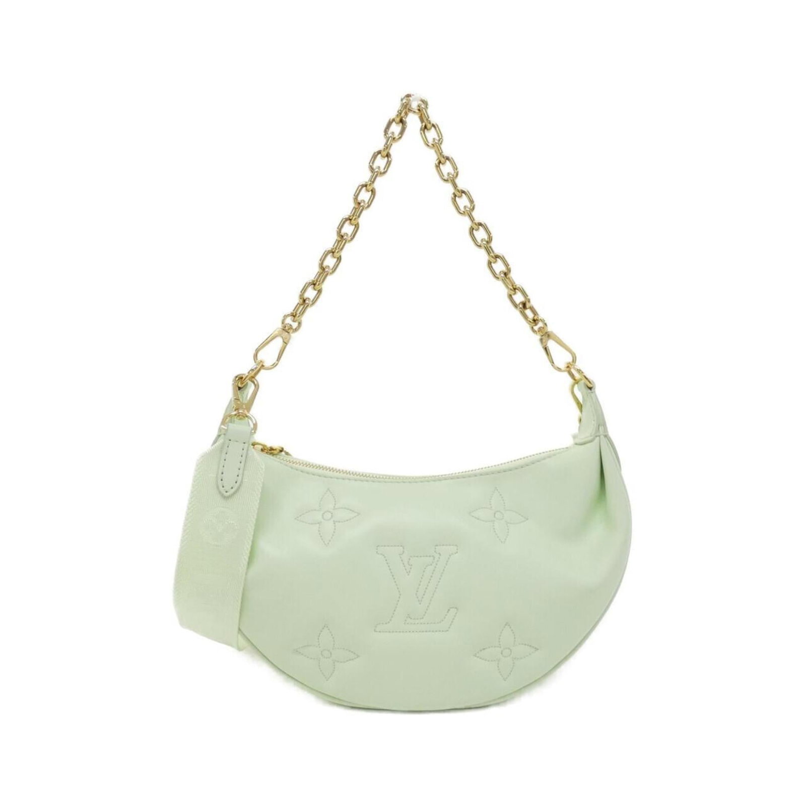 Shoulder Bag Leather Vuitton Louis: Shoulder Bag Leather Vuitton Louis Calf leather shoulder bag with gold hardware, featuring a classic Louis Vuitton design. The bag has some scratches and dirt, but remains in very good condition. Meas