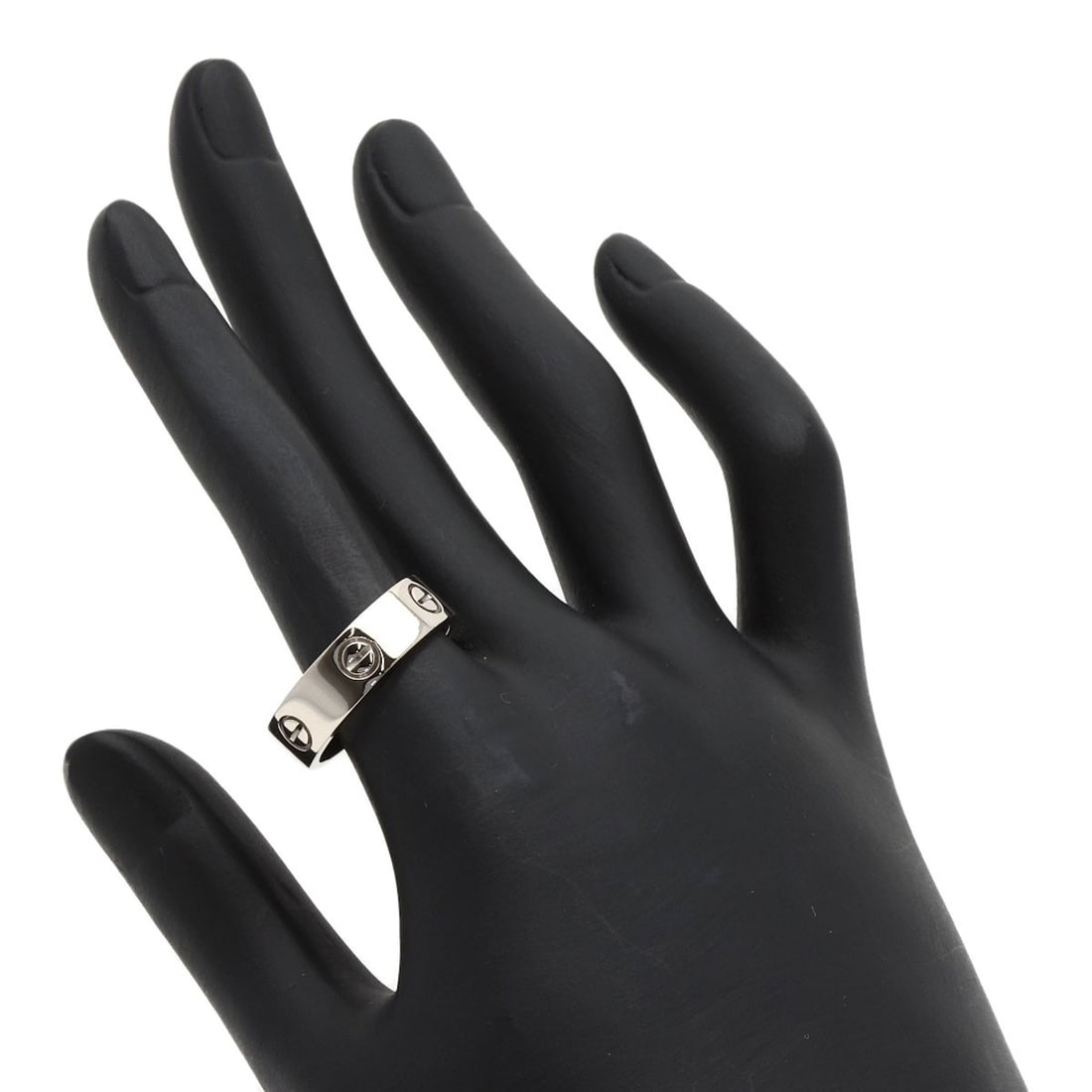 Cartier Love Ring #58 Ring K18 White Gold - 5
