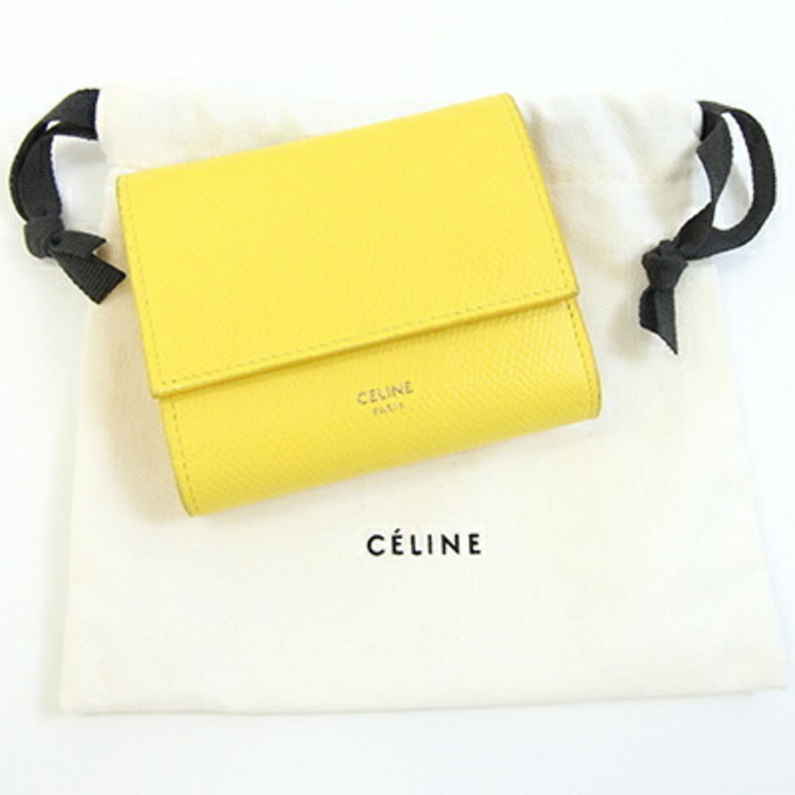 Celine Tri Fold Leather - 10