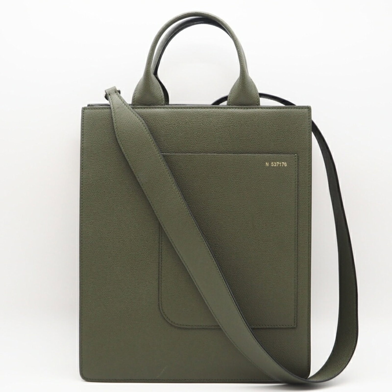 Valextra Shoulder Bag Leather - 2