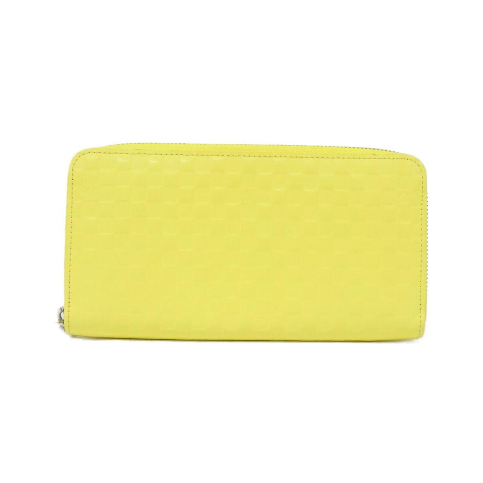 Louis Vuitton Bi Fold Wallet: Louis Vuitton Bi Fold Wallet Used Louis Vuitton Bi Fold Wallet, featuring the iconic Jaune color and classic design. This long wallet has some scratches and dirt but remains in very good condition,