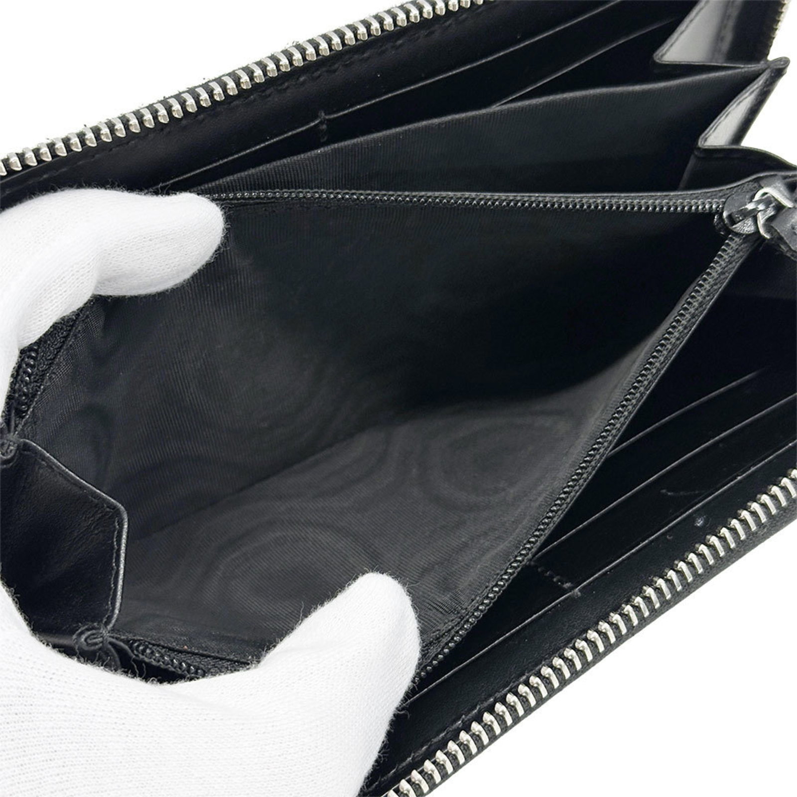 Long Wallet Leather Bi Fold Gucci - 7