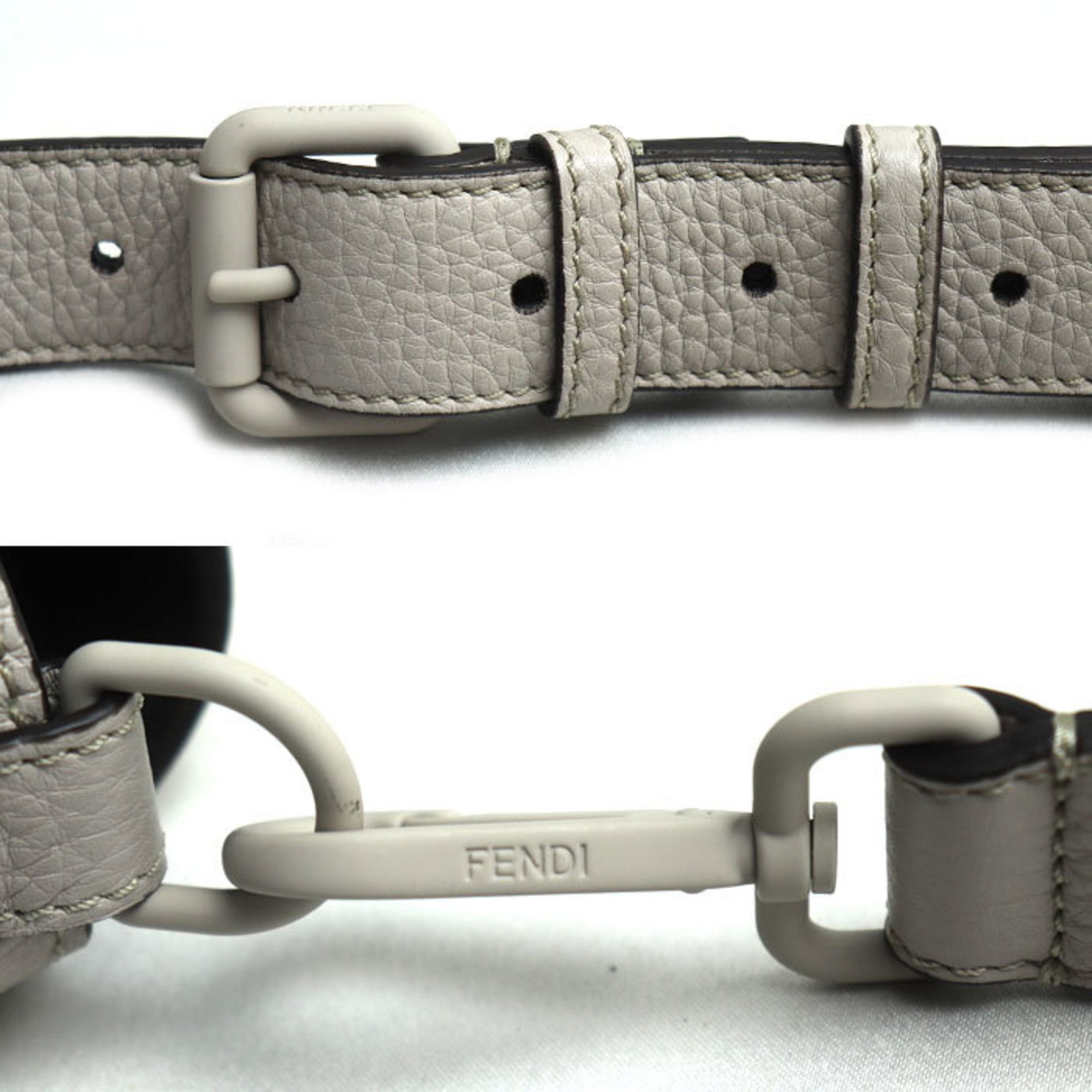 Fendi Shoulder Bag Leather - 5