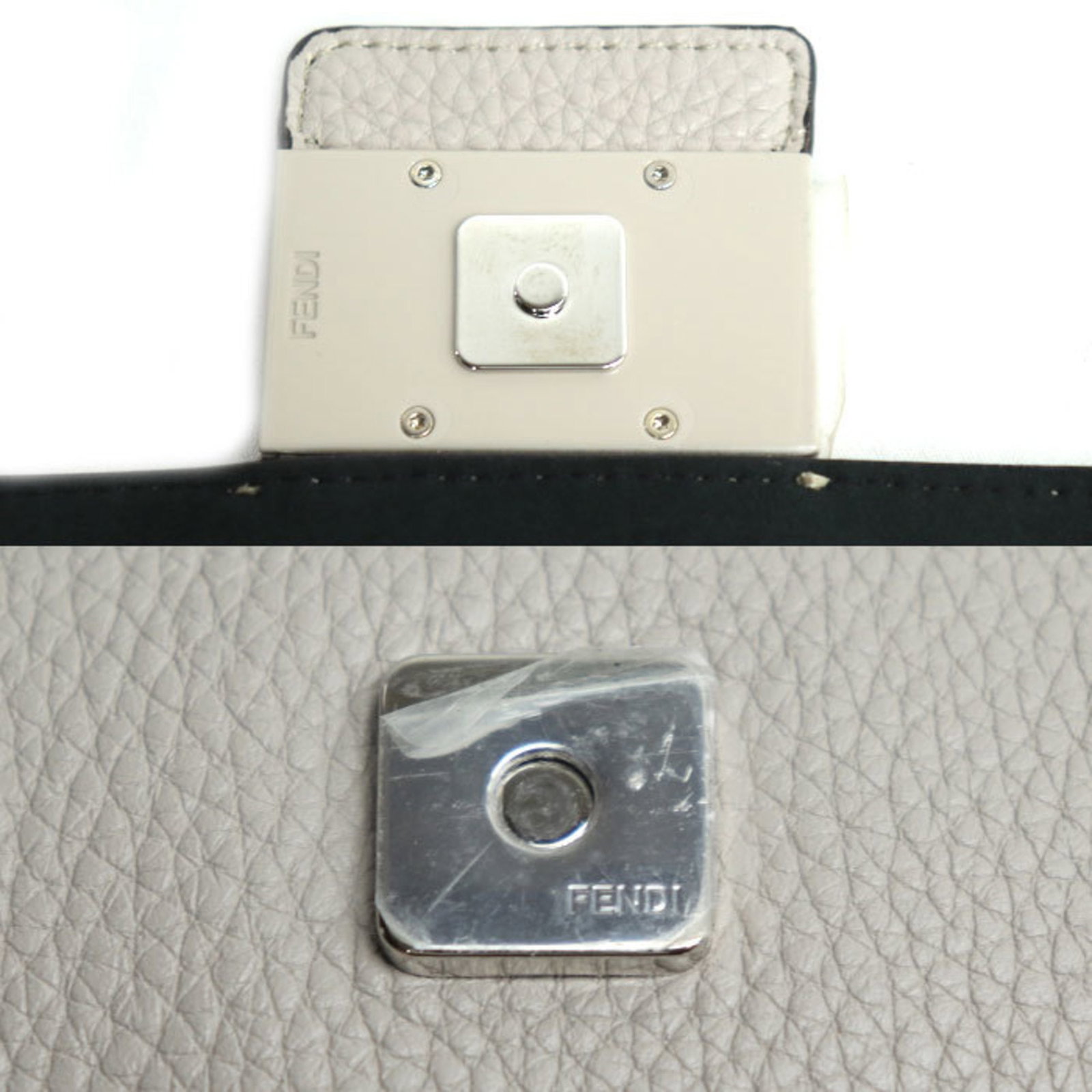 Fendi Shoulder Bag Leather - 6