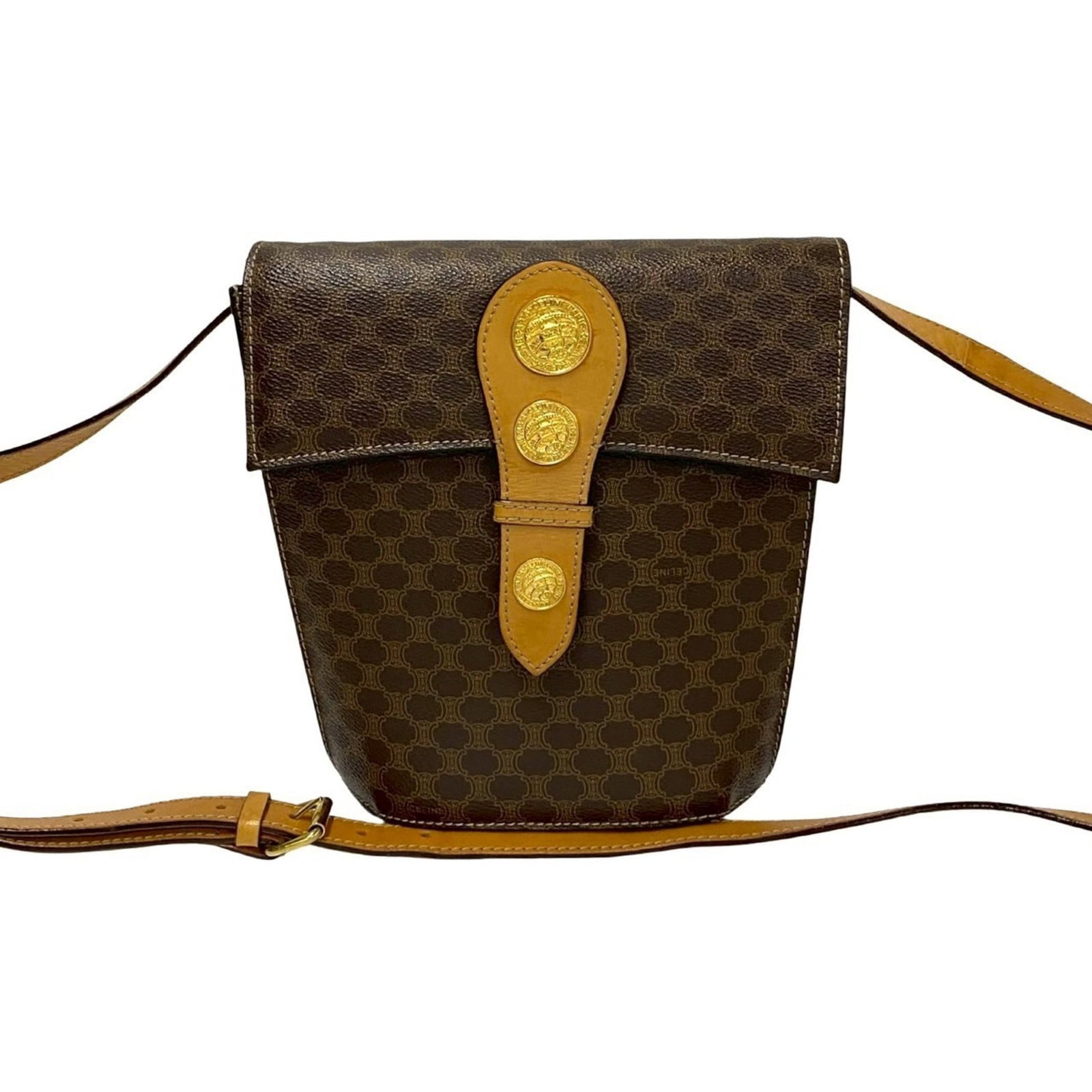 Celine Shoulder Bag Leather Pvc (1 of 9)