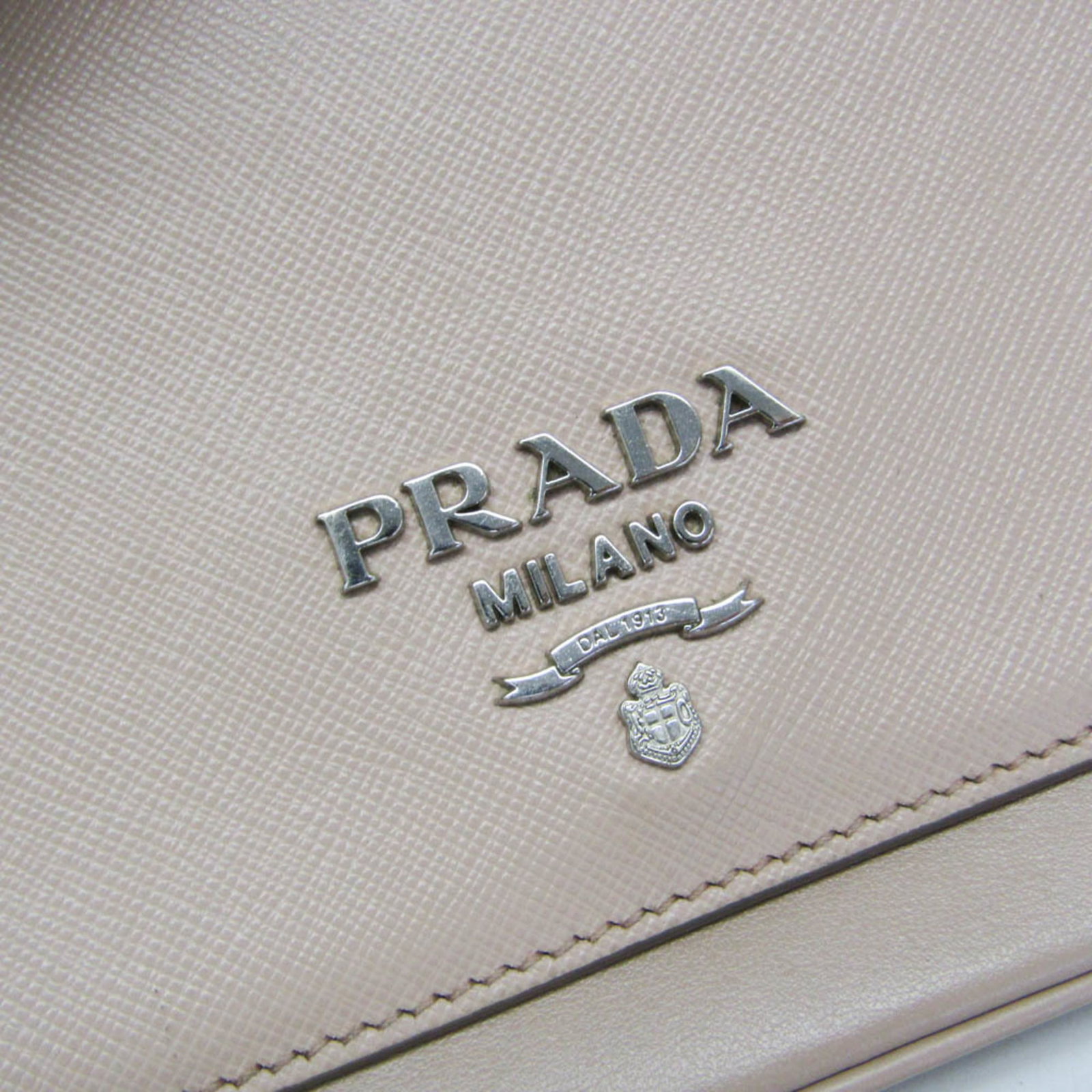 Leather Shoulder Bag Prada - 13