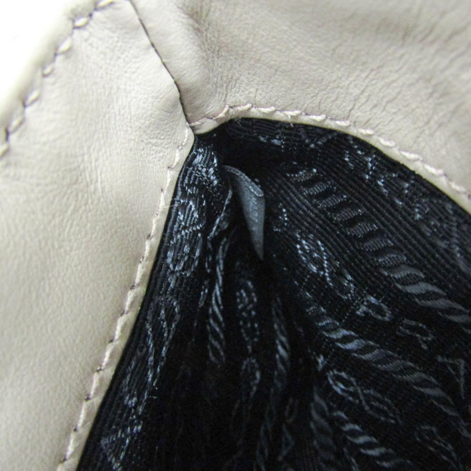 Leather Shoulder Bag Prada - 16