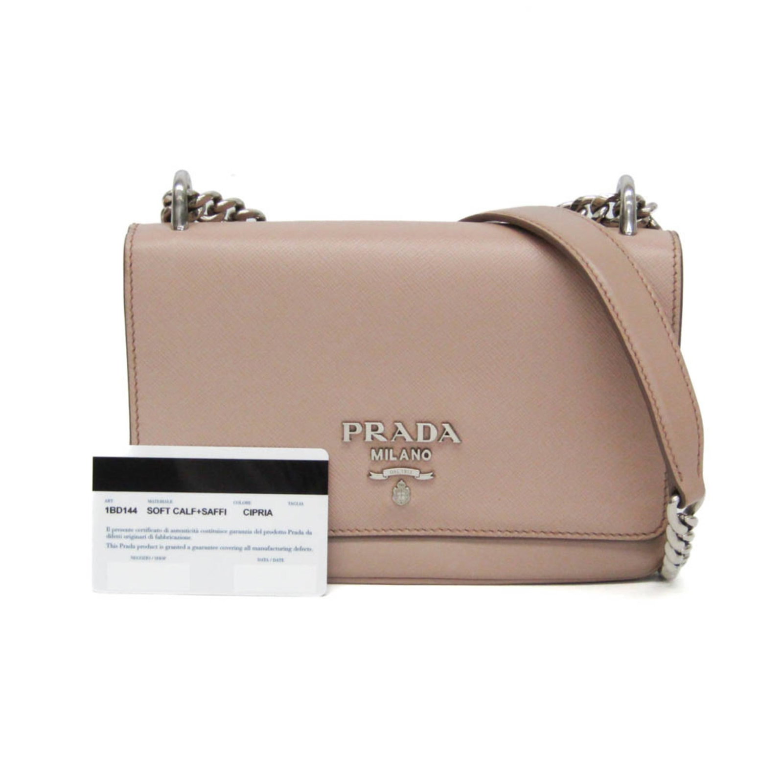 Leather Shoulder Bag Prada - 2