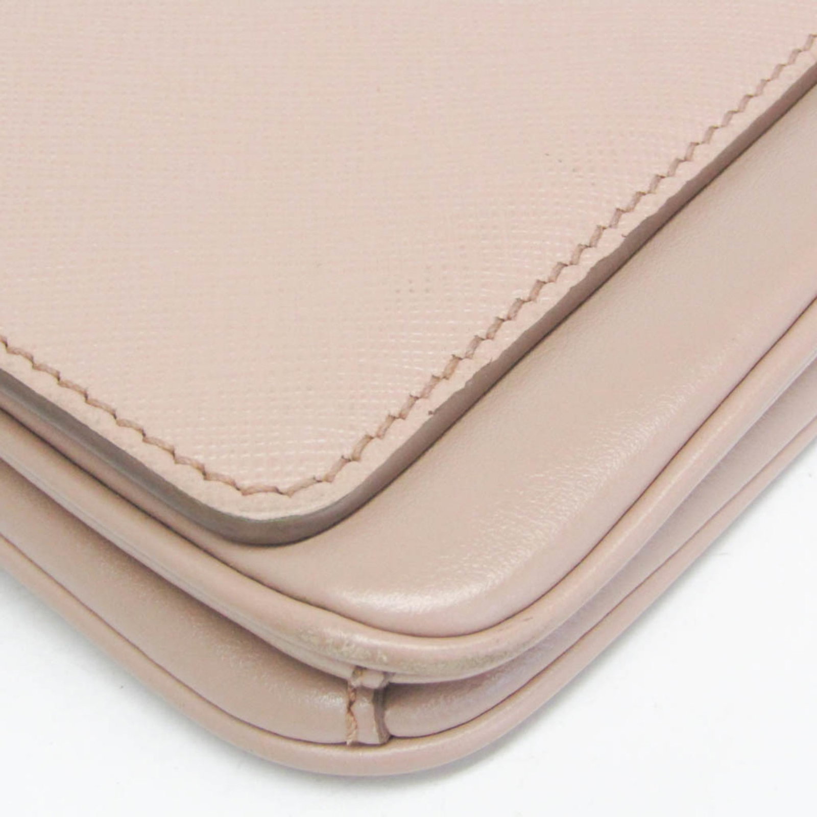 Leather Shoulder Bag Prada - 7