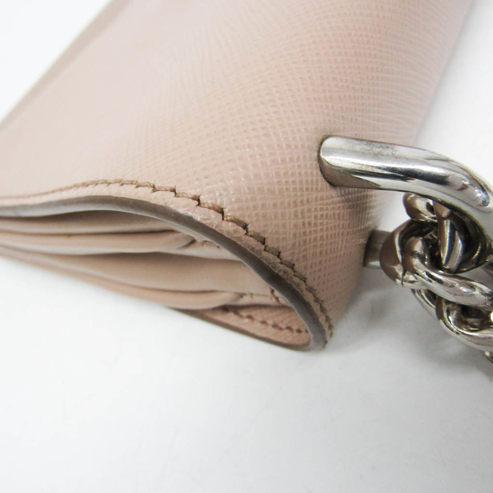 Leather Shoulder Bag Prada - 8