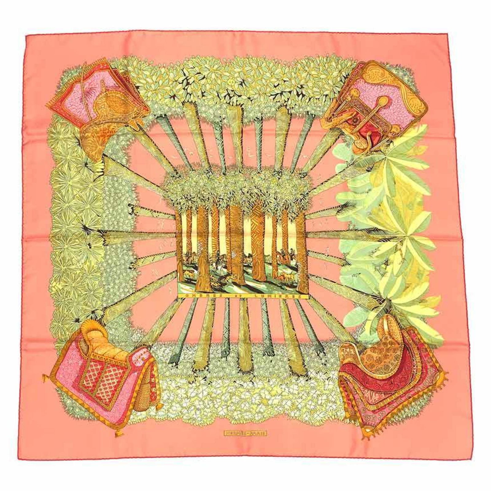 Silk scarf from Hermes