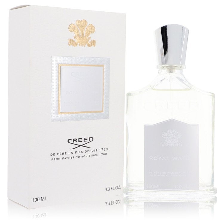 Royal Water Cologne By Creed Eau De Parfum Spray: Royal Water Cologne By Creed Eau De Parfum Spray 3.3 oz Eau De Parfum Spray with 500g of fragrance, featuring the classic Cologne for Men scent by Creed. This eau de parfum spray is a timeless choice