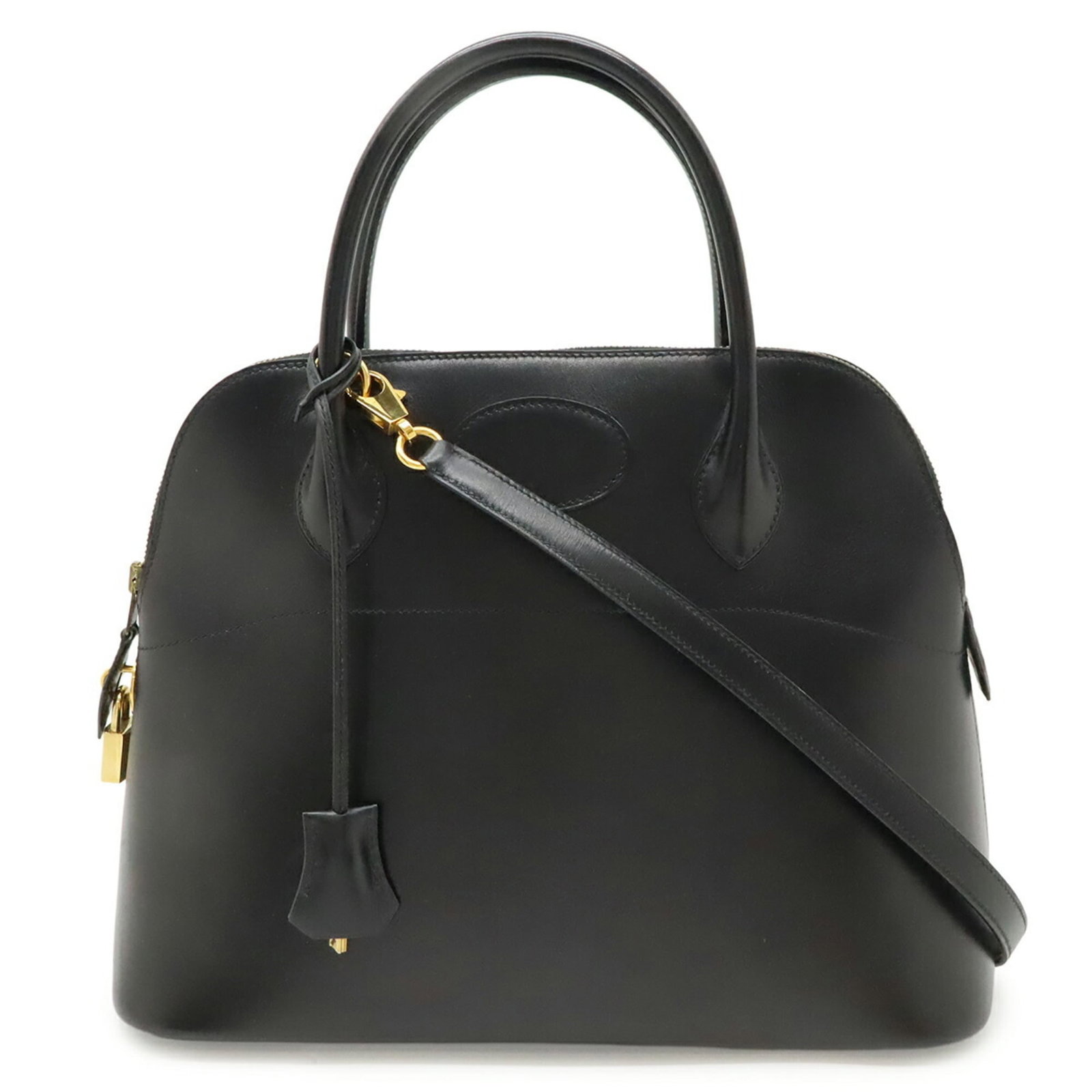 Hermes Handbag Shoulder Bag Box Calf Leather: Hermes Handbag Shoulder Bag Box Calf Leather Box Calf Leather shoulder bag from Hermes, featuring a classic design with clean lines and timeless elegance. With its 24cm x 31cm x 12cm dimensions, this 