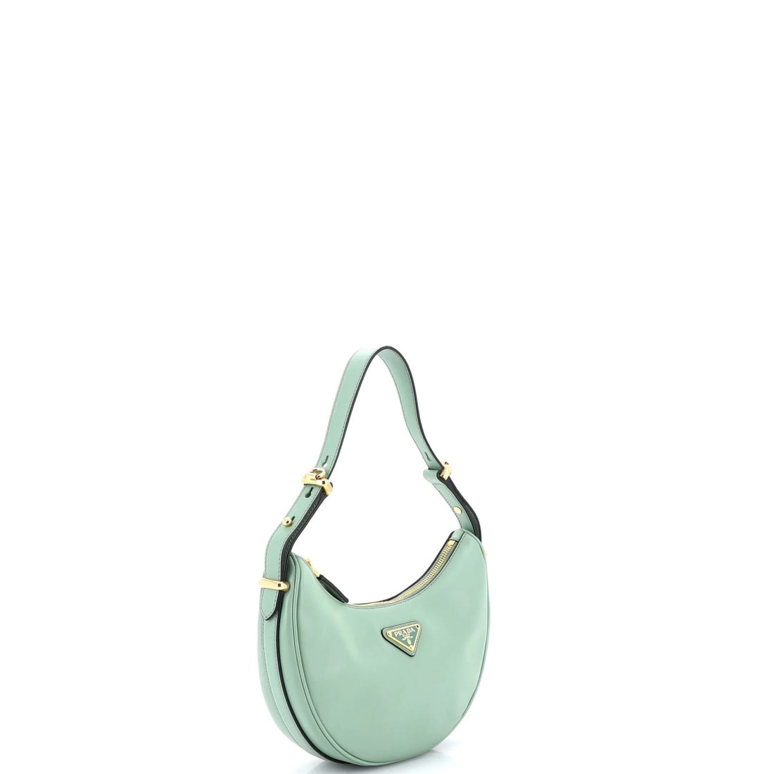 Hobo Half Small Leather Arque Prada - 2