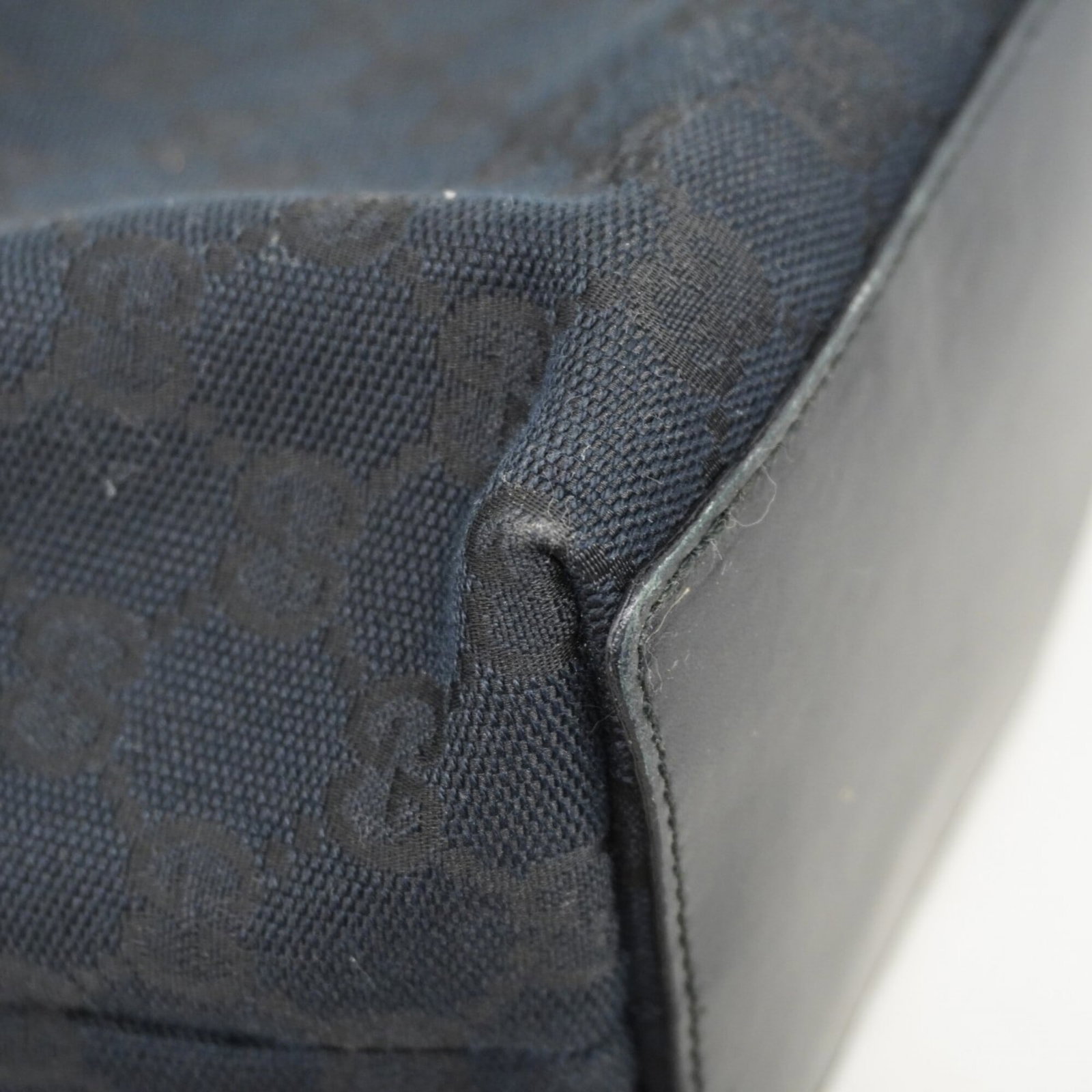 Canvas Gucci Tote - 6