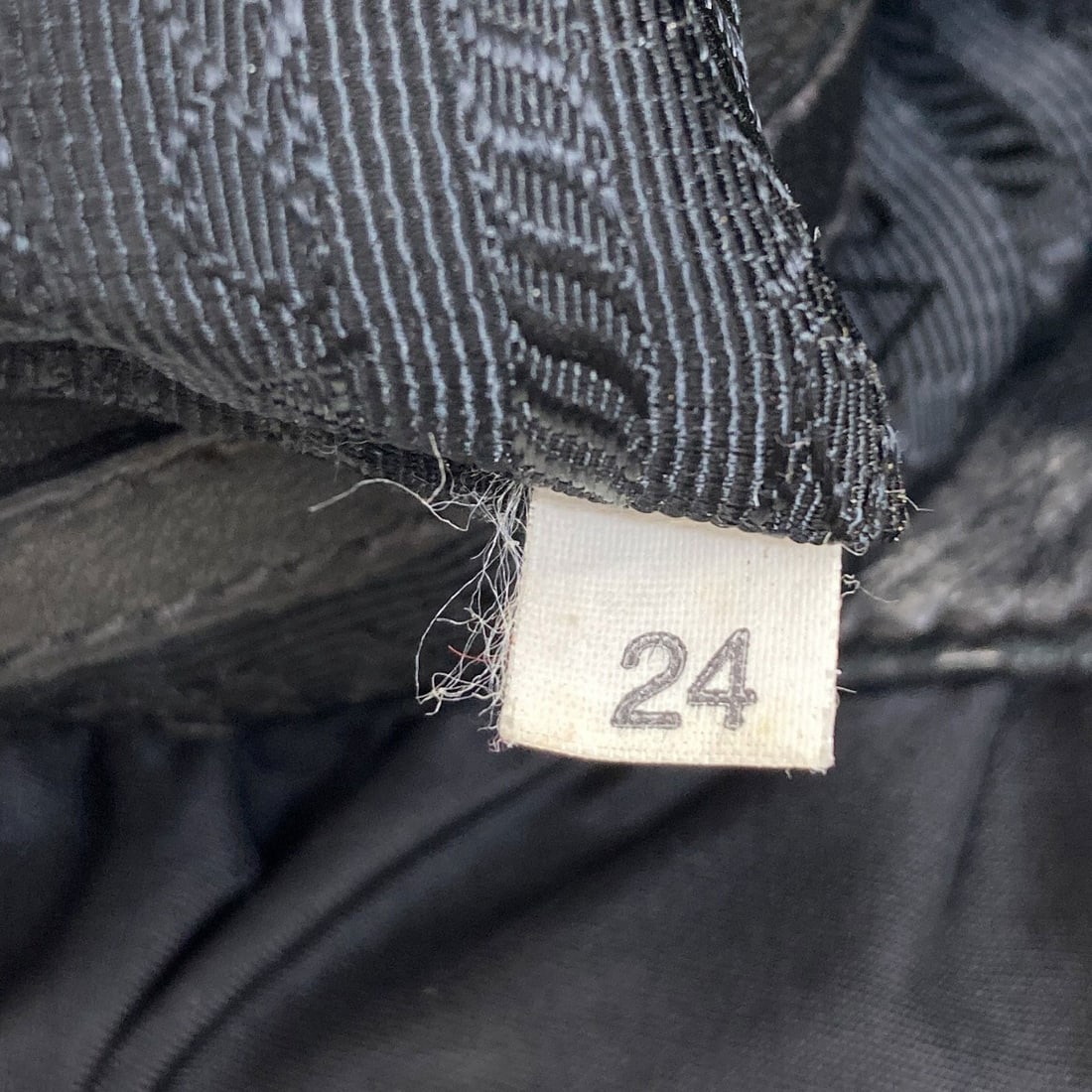 Nylon tote bag Prada logo - 8