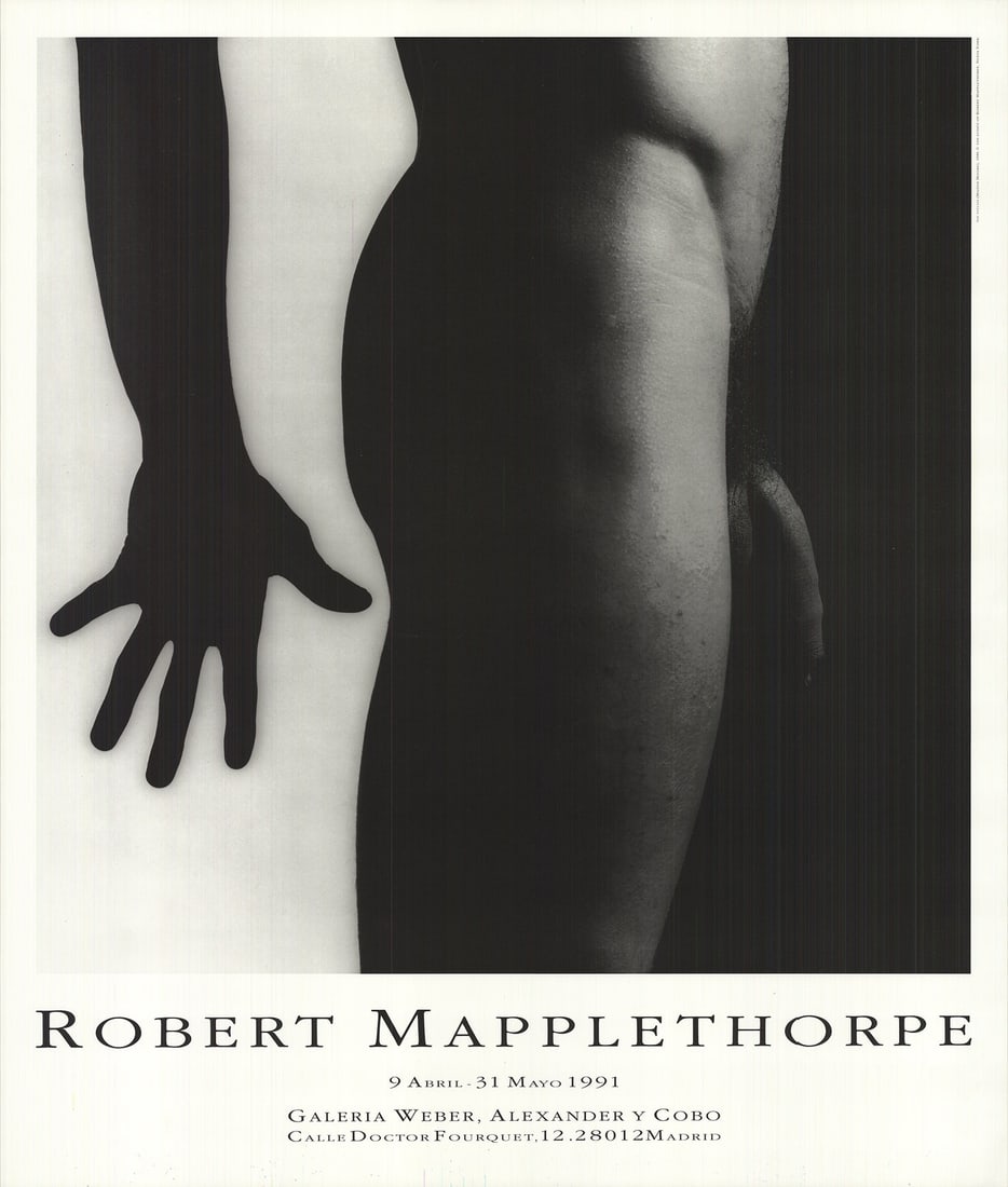ROBERT MAPPLETHORPE Sin Titulo (Milton Moore) 31.5" x 26.75" Offset Lithograph 1 (1 of 1)